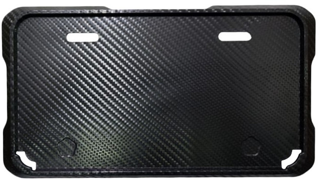 機車碳纖維車牌框 Ai 1 ultra DRG2曼巴專用, 1個, 黑色
