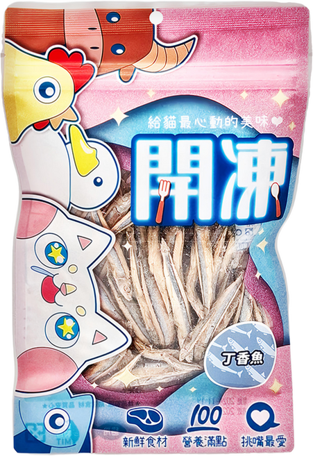 開凍 丁香魚 DZ9, 1包, 30g