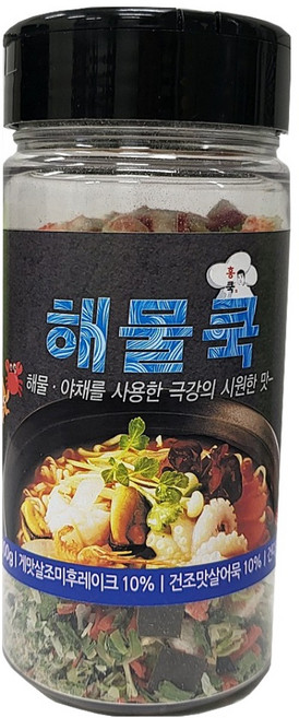 해물쿡 맛내기 만능 양념 후레이크, 1개, 100g