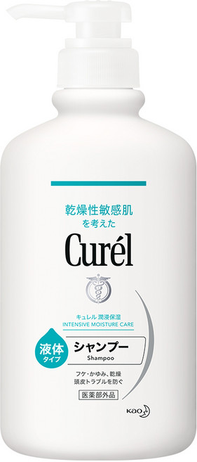 Curel 珂潤 溫和潔淨洗髮精, 420ml, 1瓶