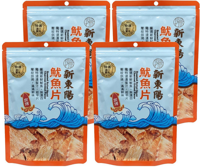 新東陽 魷魚片 炭烤