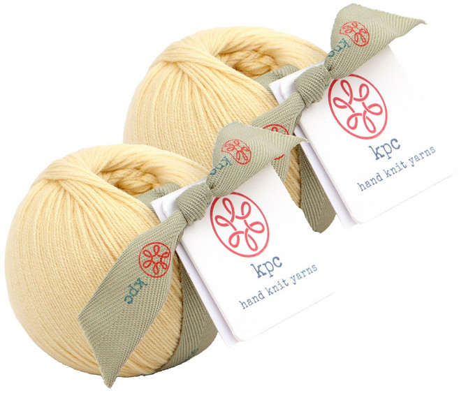 케이피씨 글랜콜 포플라이 울코튼 뜨개실, 페어드롭, 2개
