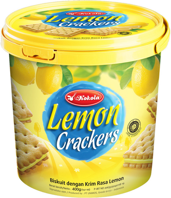 코코라 레몬 샌드위치 크래커, 400g, 1개