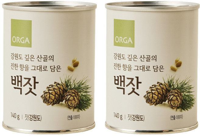 奧爾加全食白松, 140g, 2罐