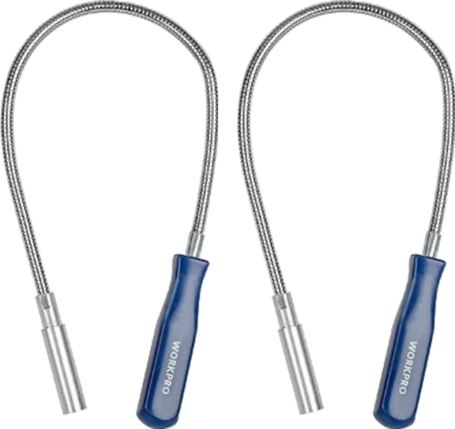 워크프로 자석픽업툴 후렉시블 45.72cm WP319007, 2개