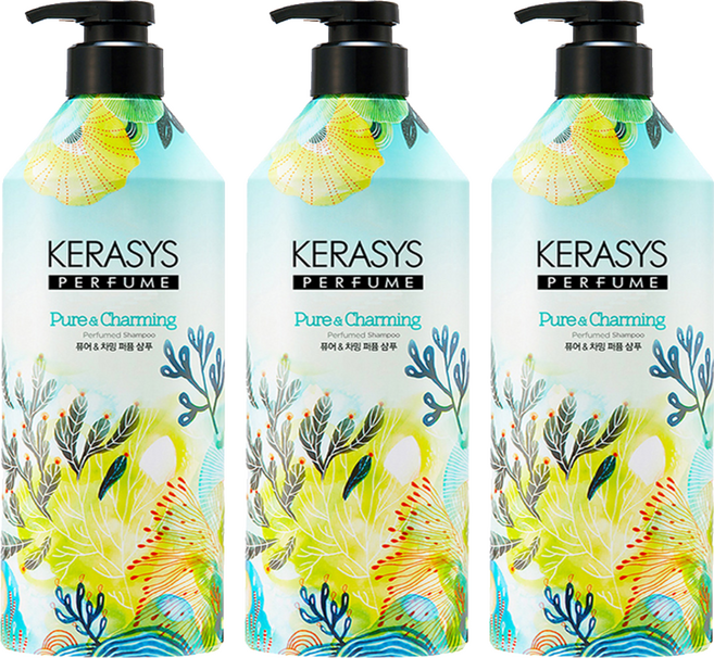 KERASYS 可瑞絲 香氛洗髮精, 980ml, 3瓶