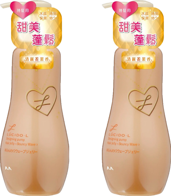 LUCIDO-L 樂絲朵 蓬鬆塑型雙效乳, 200ml, 2瓶
