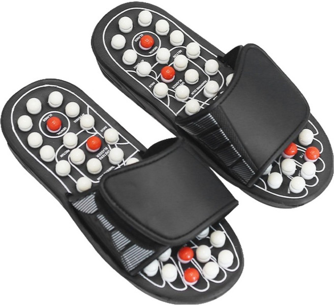 스토리빙 여성용 트위스트 쿠션 지압 슬리퍼