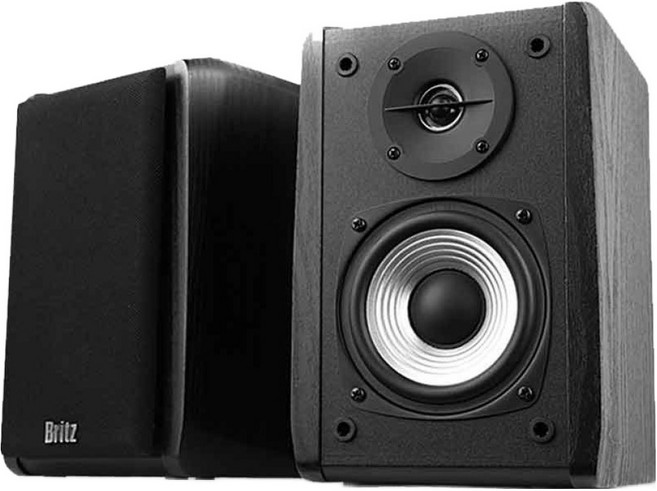 브리츠 2.0 channel 트윈 우퍼 Hi Fi 스피커 시스템, 혼합색상, BR-1000A Plus