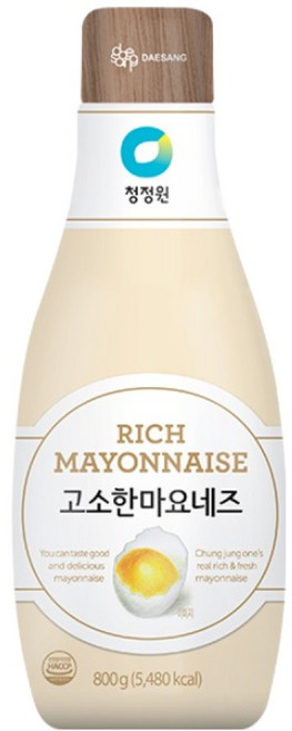 청정원 고소한 마요네즈, 800g, 1개