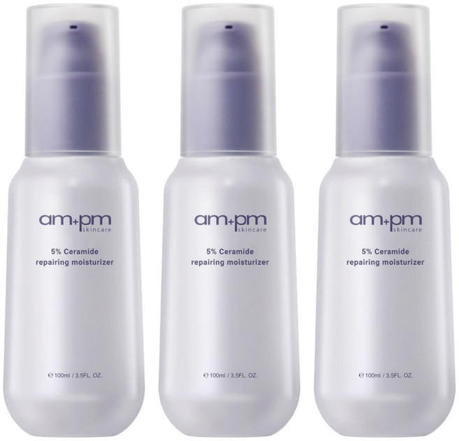 NARUKO 牛爾 am pm 台灣公司貨 5%神經醯胺修護輕盈乳, 100ml, 3瓶