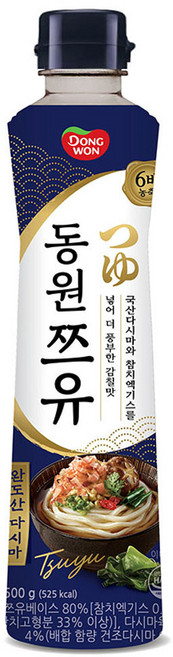 동원 쯔유, 500g, 1개