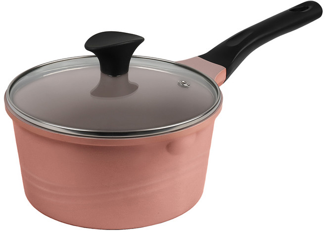 comet 廚房陶瓷單柄鍋, 玫瑰金, 1個, 18cm