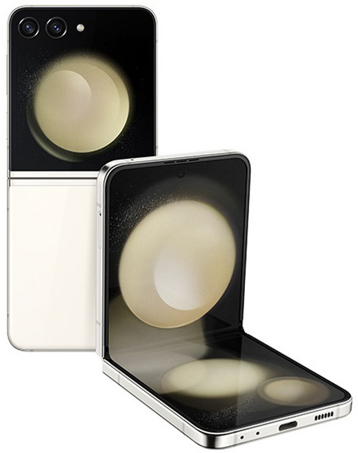 삼성전자 갤럭시 Z 플립5 휴대폰, 크림, 256GB