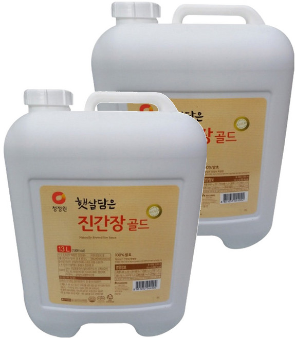 햇살담은 진간장 골드, 13L, 2개
