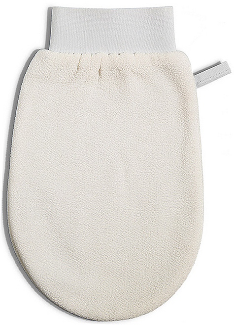 바코젤 때장갑 스파 샤워 스크럽 타월, 베이지, 1개, 1개입