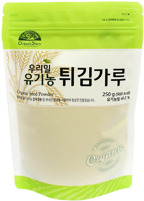 OrganicStory 유기농 튀김가루, 250g, 1개