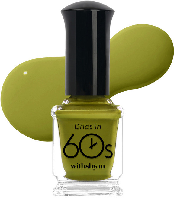 위드샨 60초 매니큐어, M031팅커벨그린, 9ml, 1개