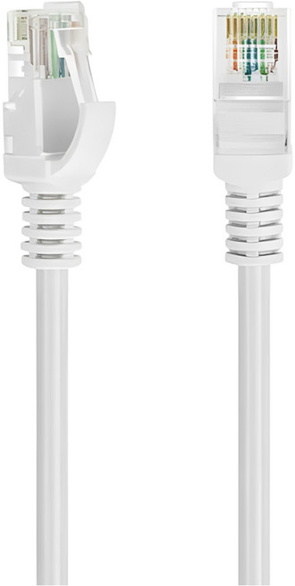 ATake Cat.5e 網路線 15m 高速傳輸 適用於電腦集線器, 白色, 1條