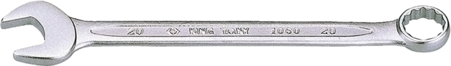 KING TONY 金統立 專業級工具 複合扳手 梅開扳手 KT1060-15 銀色 15mm, 1支