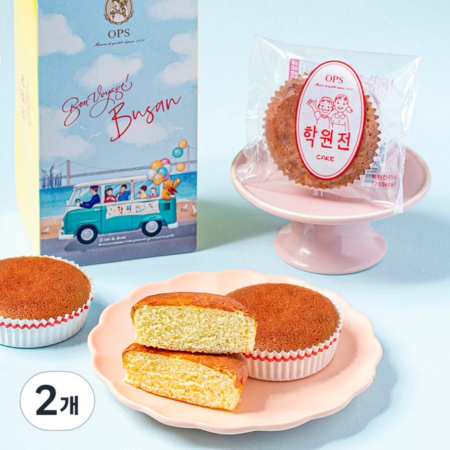 옵스 학원전 케이크, 45g, 5개입, 2개