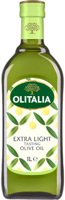 OLITALIA 奧利塔 精緻橄欖油 Extra Light 等級 耐高溫低油煙, 1L, 1瓶