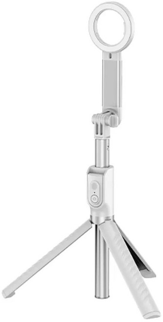 PACEZ RAINBOW 沛思彩虹 藍芽磁吸自拍棒, PACEZ M1-PRO, 象牙白, 1支