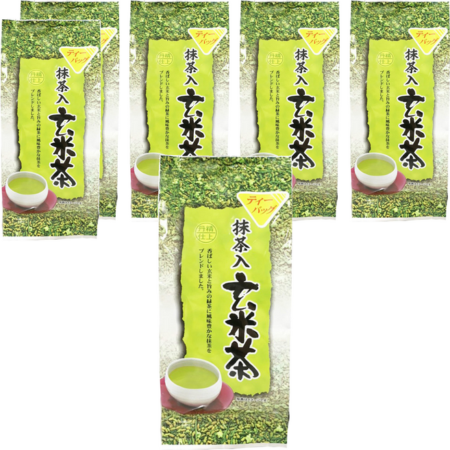 藤二 嚴選抹茶玄米茶, 4g, 20包, 6袋