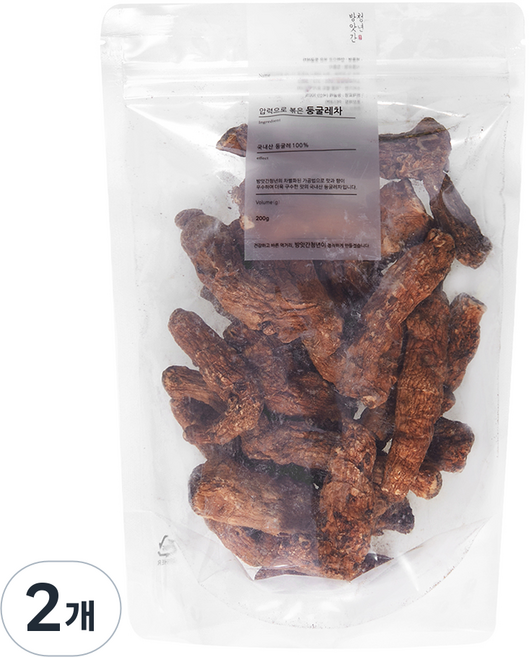 BANGATGANCHEONGNYEON 壓力蒸炒玉竹茶, 200g, 2個, 1入