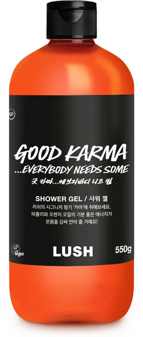 러쉬 굿 에브리바디 니즈 썸 샤워 젤 카마향, 550g, 1개