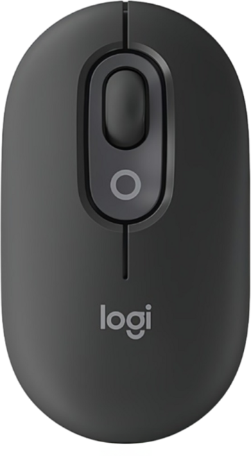 logitech 羅技 pop mouse 無線藍牙滑鼠 石墨黑, MR0092