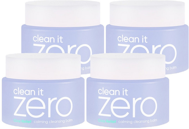 BANILA CO 芭妮蘭 Clean It Zero 舒緩卸妝膏, 4個, 100ml
