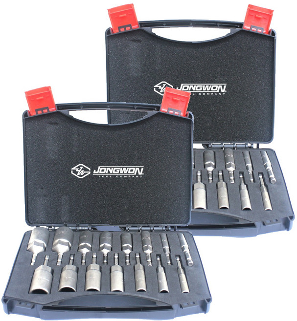 종원 육각 롱비트 소켓 15종 세트, 2세트