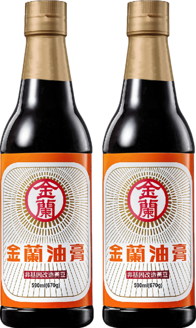 KIMLAN 金蘭 油膏, 590ml, 2瓶