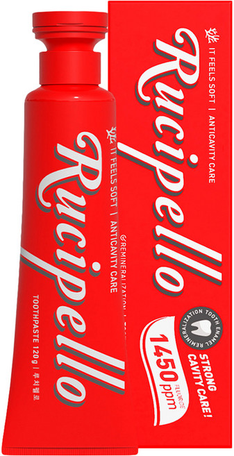 루치펠로 코랄리프 고불소 치약, 120g, 1개