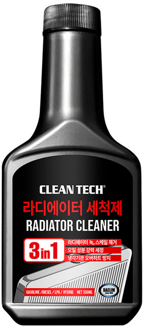 크린텍 3in1 라디에이터 세척제, 350ml, 1개
