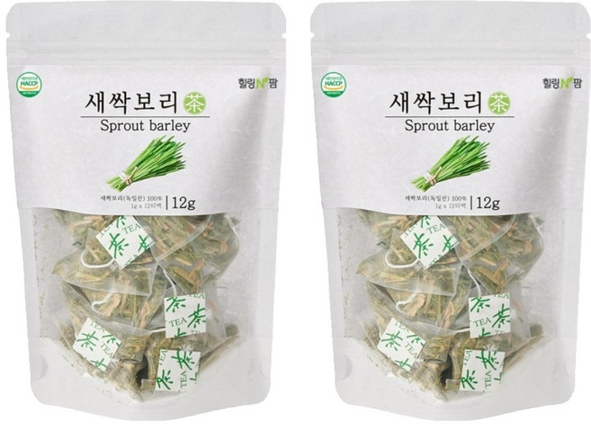 힐링앤팜 새싹보리차 12p, 1g, 12개입, 2개