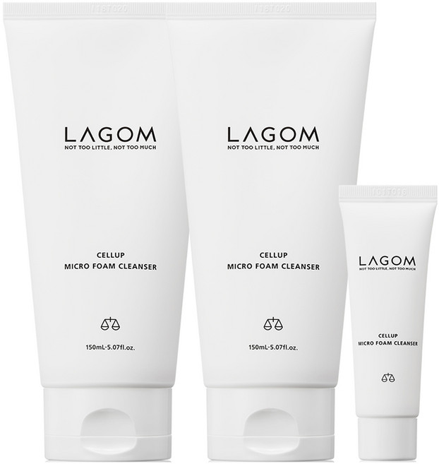 라곰 셀럽 마이크로 폼 클렌저 150ml 2p + 30ml, 1세트, 330ml