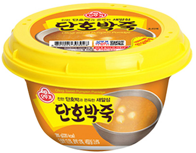 오뚜기 단호박죽 상온, 285g, 1개