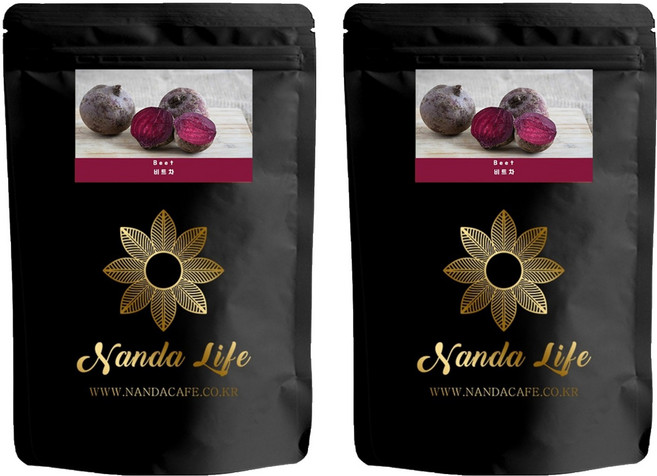 난다라이프 비트차 티백, 100g, 100개입, 2개