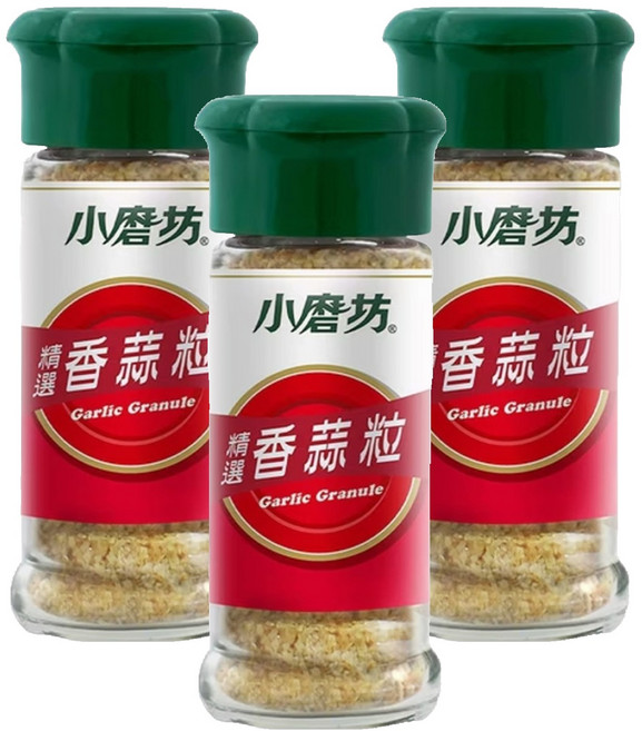 小磨坊 精選香蒜粒, 35g, 3瓶
