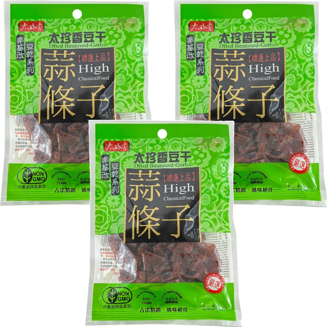 太珍香 蒜條子, 3個, 90g