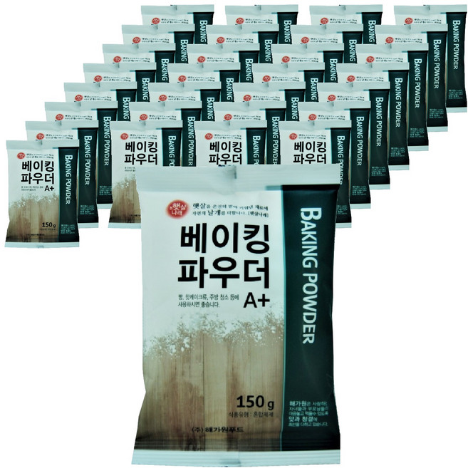 해가원 햇살나래 베이킹파우더 A 플러스, 150g, 60개