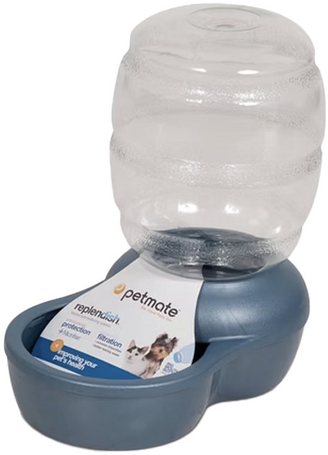 Petmate Replendish 餵水器 XS 1.9L, 藍色, 1個