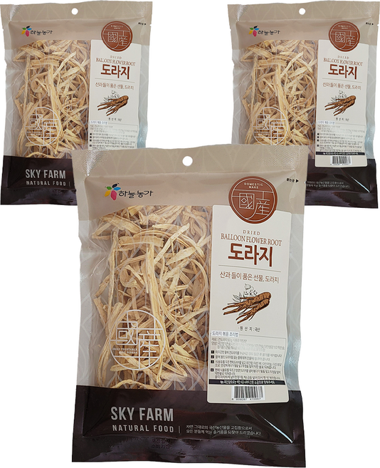 나물이야기 국산 건도라지, 50g, 3개