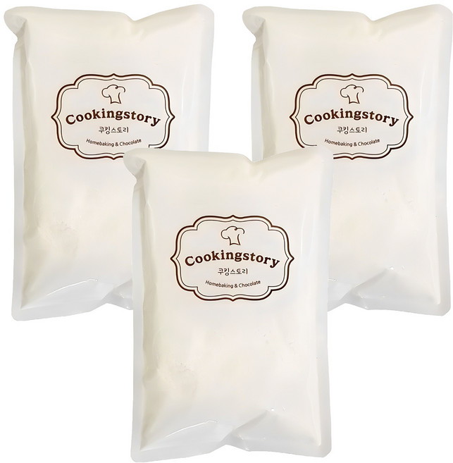 쿠킹스토리 슈크림믹스, 300g, 3개