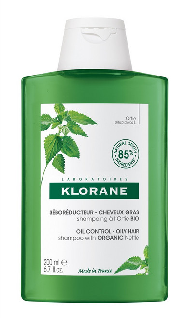 KLORANE 蔻蘿蘭 控油洗髮精, 200ml, 1瓶