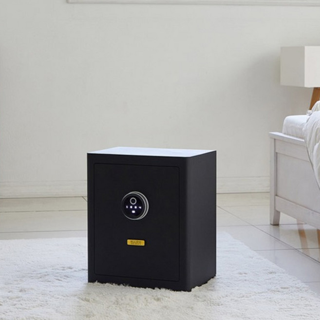 엘르시 지문인식 터치식 금고 ELS-400M, 블랙