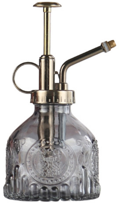 댓츠댓 레트로 프레스 유리 스프레이 분무기 유러피안 200ml, 1개, 그레이