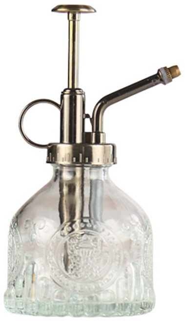 댓츠댓 레트로 프레스 유리 스프레이 분무기 유러피안 200ml, 1개, 클리어